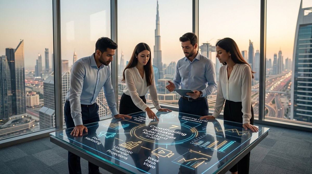 7 Crowdfunding Mistakes Dubai Startups Must Avoid in 2026