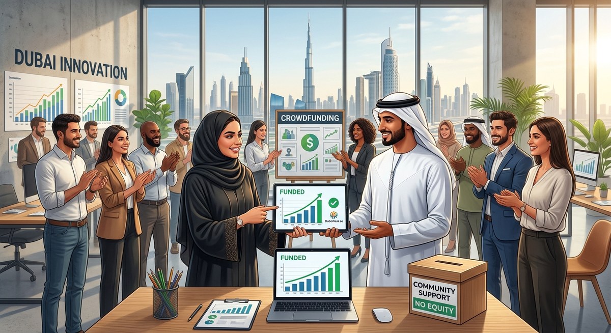 How Dubai Entrepreneurs Can Use Crowdfunding to Secure Initial Funding Without Giving Up Equity