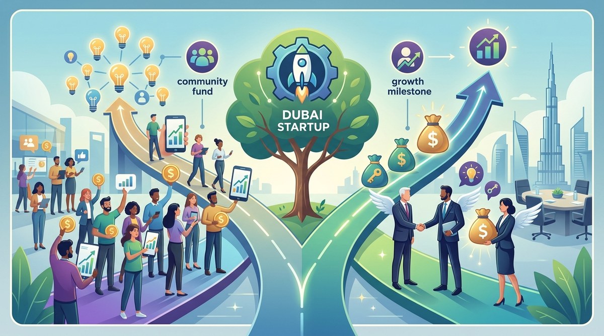 Crowdfunding vs. Angel Investors: Which Path Fits Your Dubai Startup?