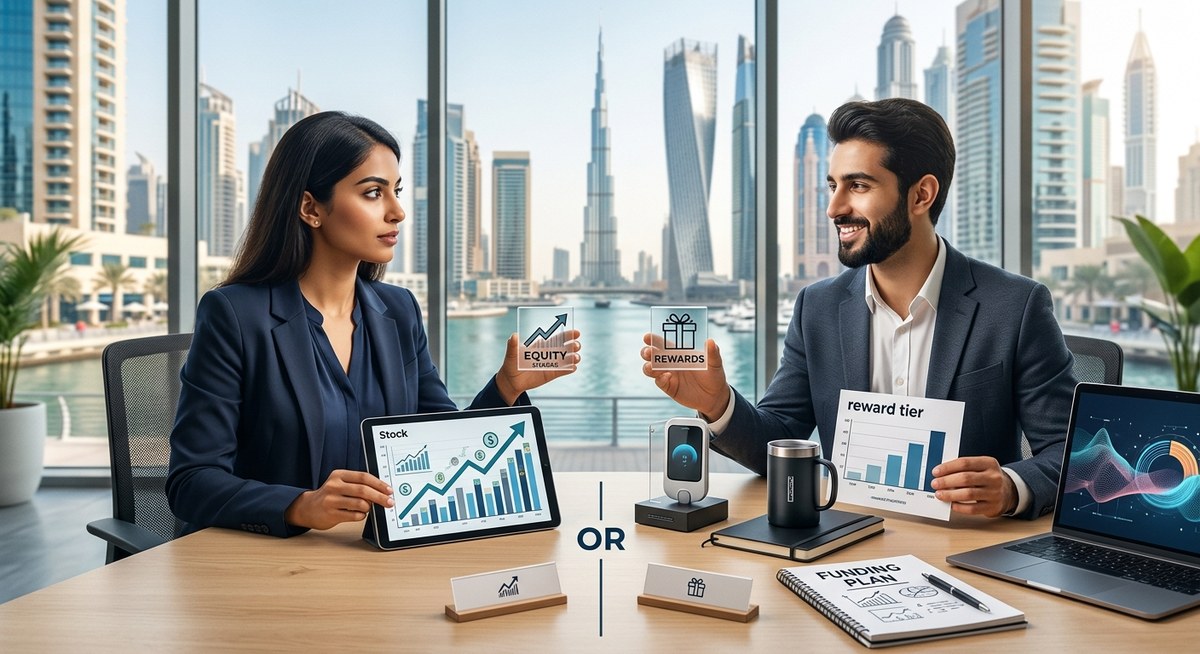 How to Choose Between Equity and Rewards-Based Crowdfunding in Dubai